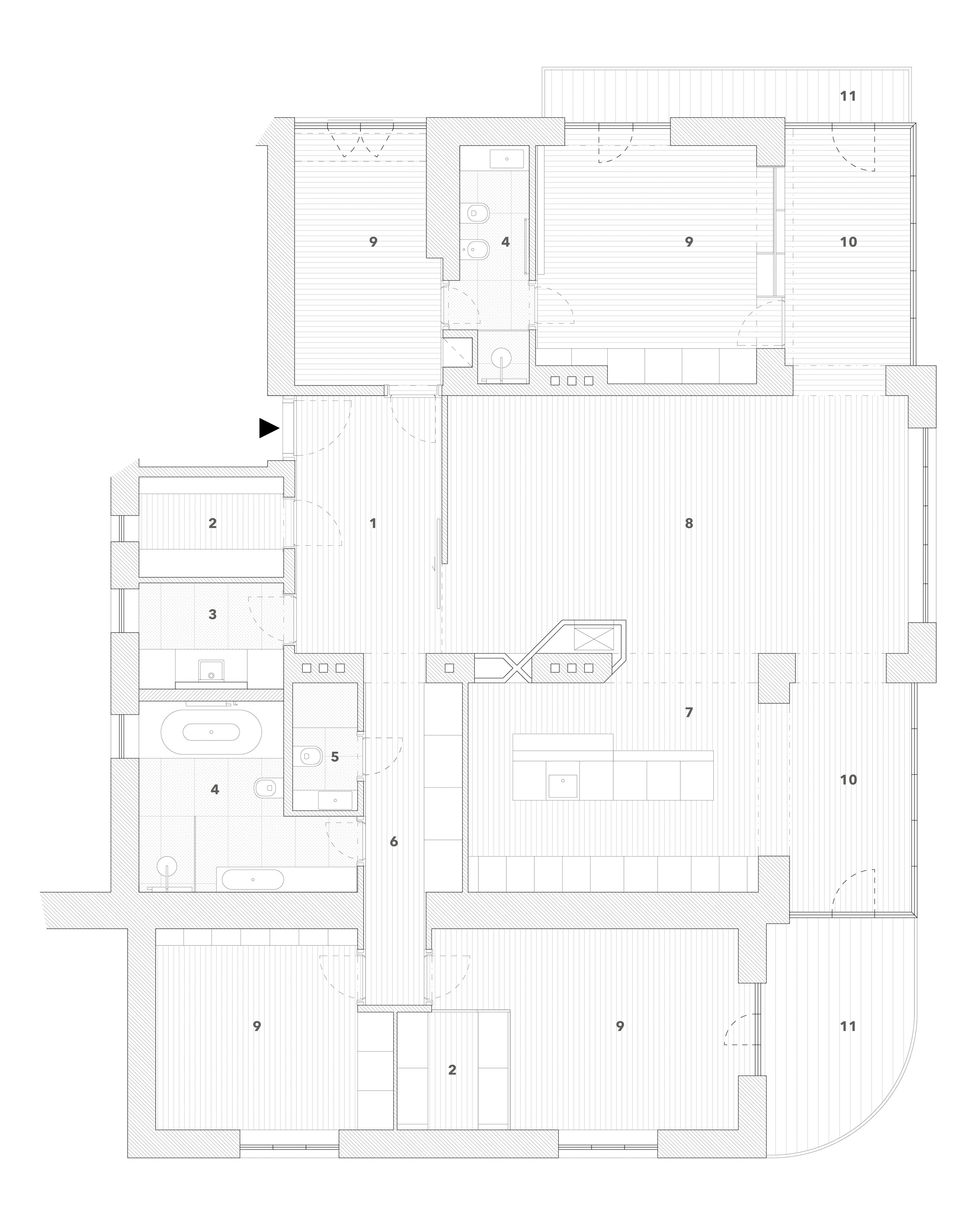 Floorplan After Reconstruction